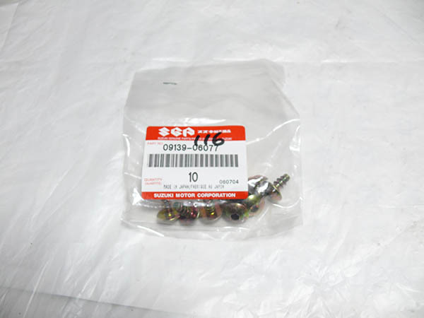 09139-06077 1本の価格 スクリュー スズキ 純正 送料185円から 拍卖