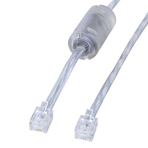サンワサプライ コア付シールドツイストモジュラーケーブル シルバー 7m TEL-FST-7N2拍卖