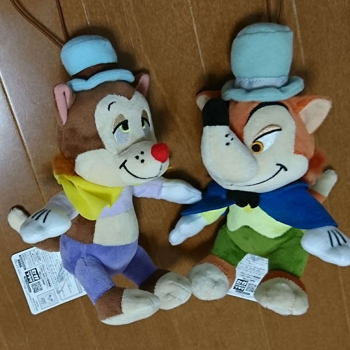 a ディズニー そふてぃぬいぐるみ ギデオン ファウルフェロー ぬいぐるみ フェロー ピノキオ オネストジョン拍卖