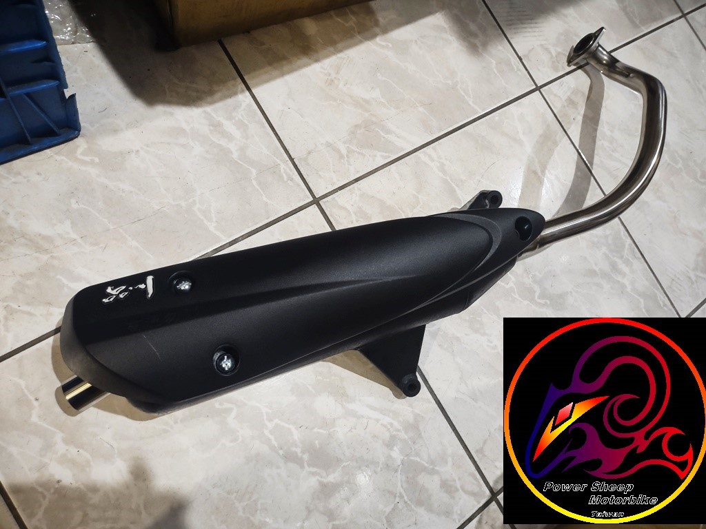 SYM X'pro FIGHTER 150 125/Xプロファイター150 125(キャブ車) 用 一体式マフラー パーツ 台湾製品 拍卖