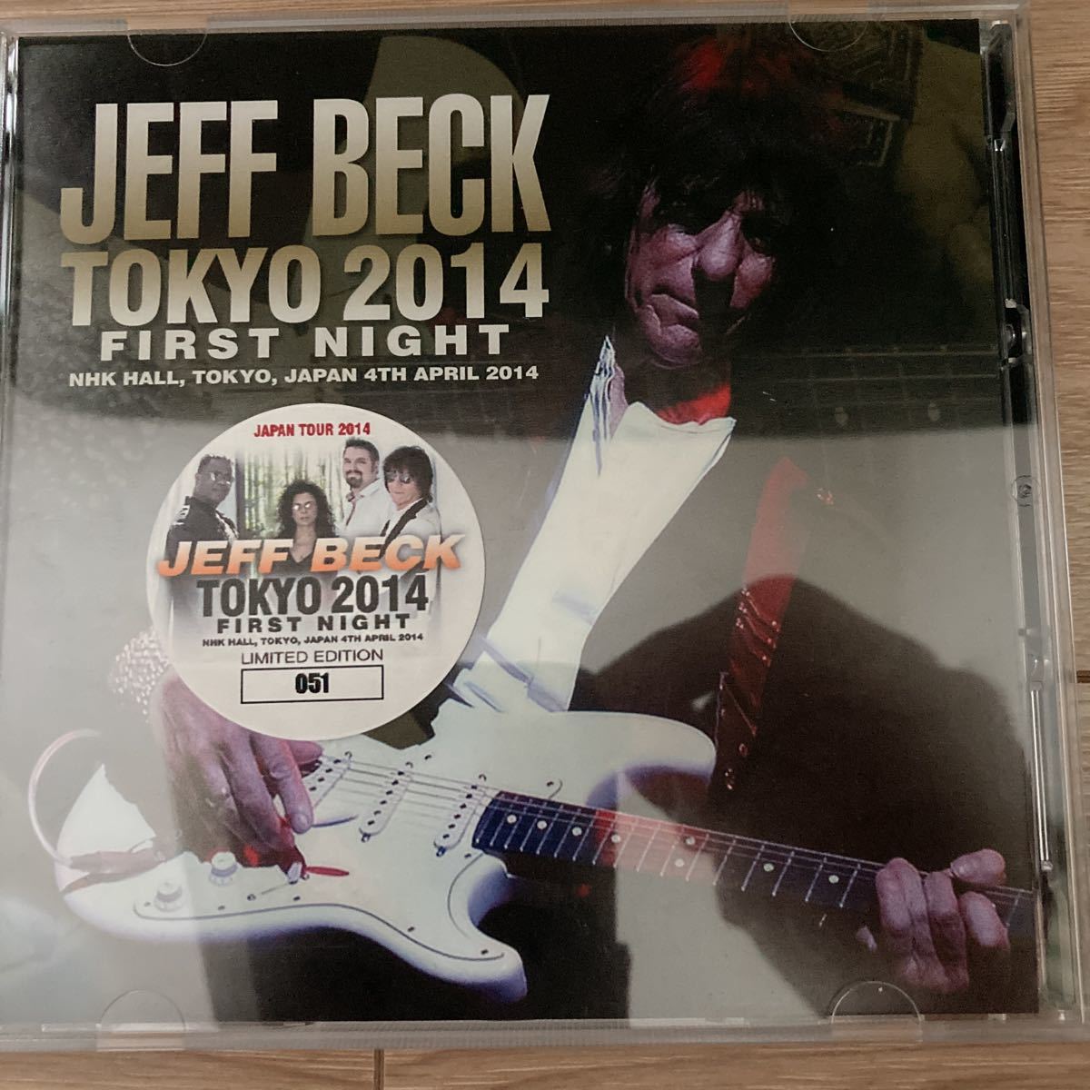 JEFF BECK TOKYO 2014 FIRST NIGHT(ライトハウス)拍卖