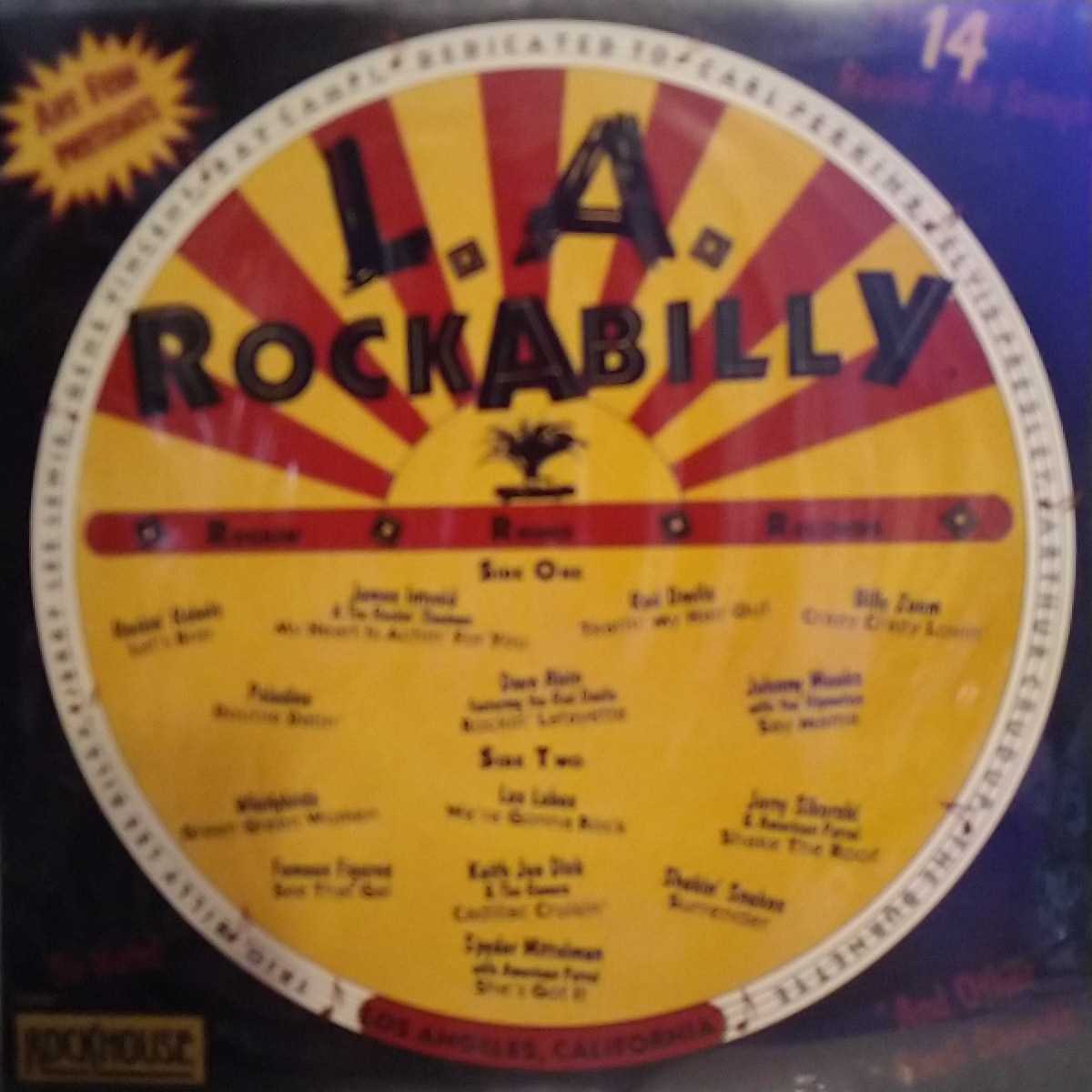 超名盤 L.A.ROCKABILLY 黒レーベル LP8707 Rockin Rebels/ Let's Bop収録 SAY MAMA CADILLAC CRUISIN CRAZY CRAZY LOVIN' 他 小傷有拍卖