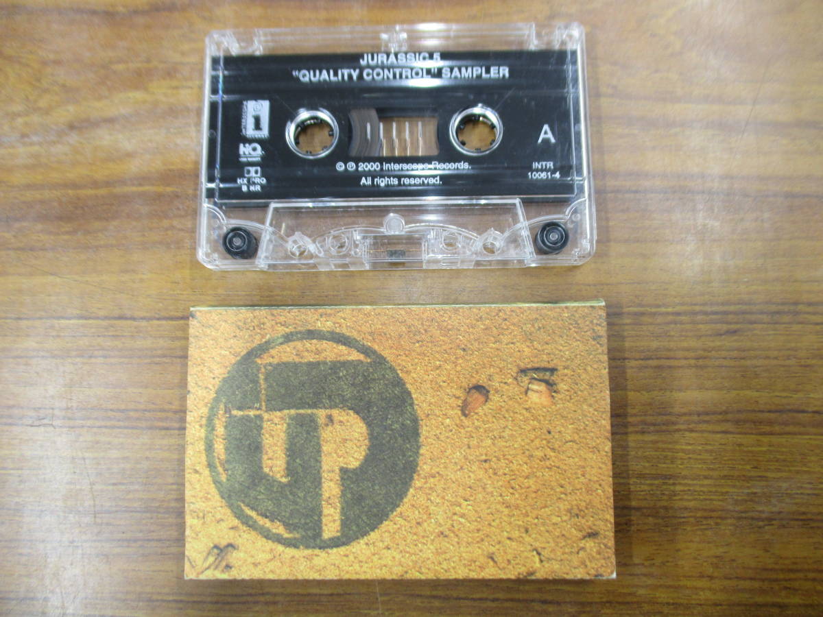 S-3603【カセットテープ】プロモ PROMO 輸入版 / JURASSIC 5 QUALITY CONTROL SAMPLER ジュラシック 5 / INTR-10061-4 cassette tape拍卖