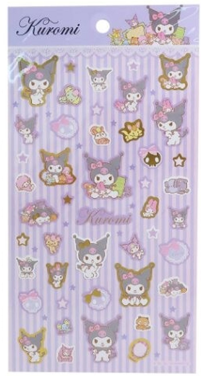 サンリオ クロミ ミニシールセット ぬいぐるみ シール拍卖