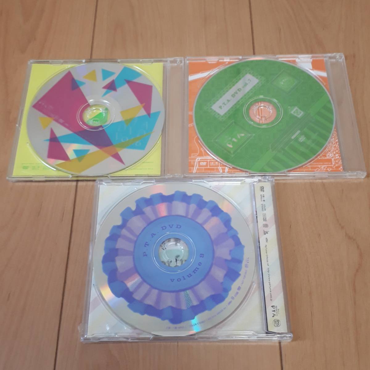 perfume パフューム ファンクラブ DVD PTA Vol.6 Vol.7 Vol.8 未開封拍卖