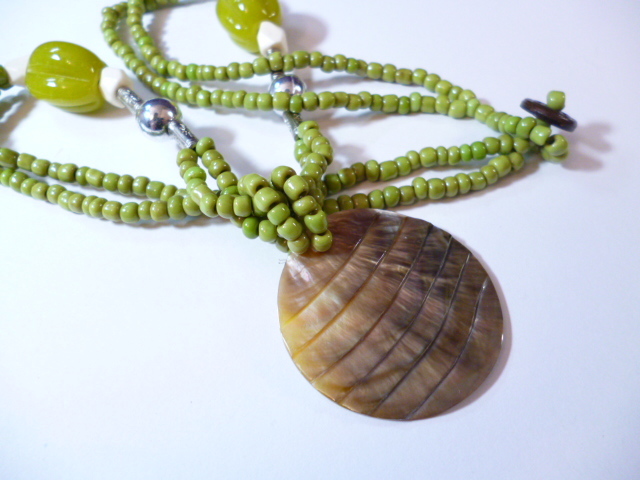 Φ シェル ペンダント ネックレス Φ拍卖