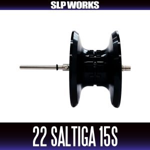 【ダイワ純正/SLP WORKS】SLPW 22SALTIGA (ソルティガ)【15S】スプール ブラック /**拍卖