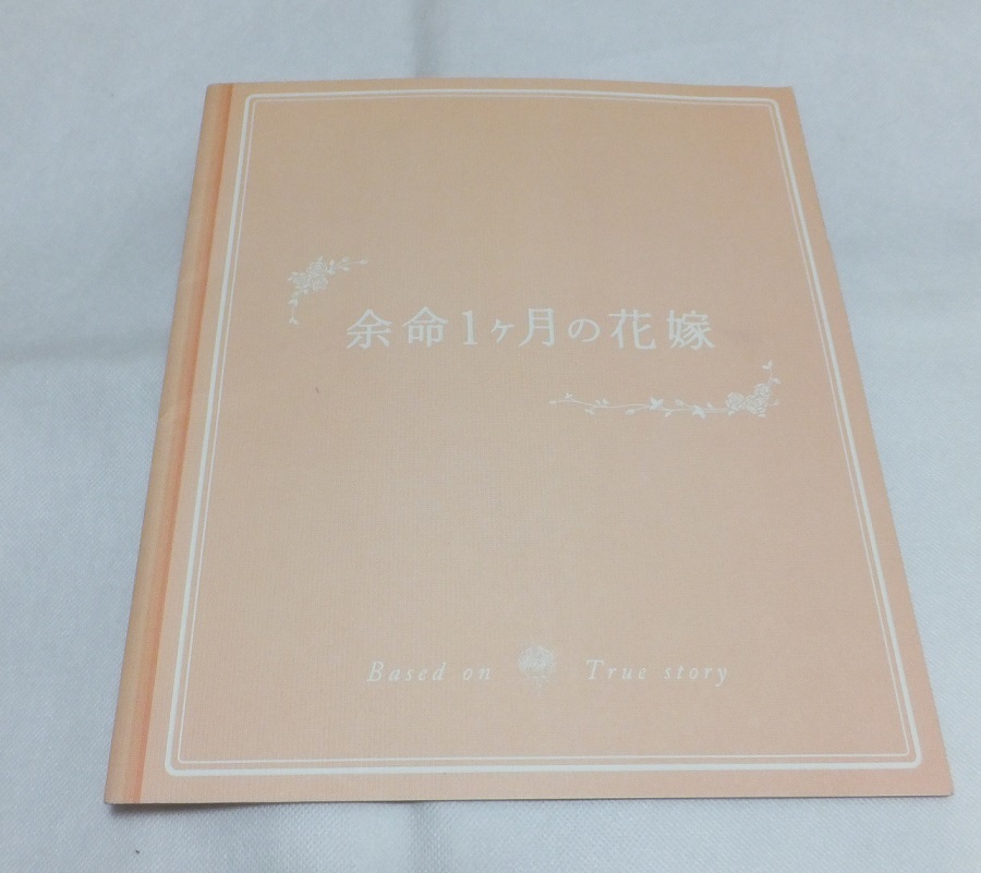 【映画 パンフレット】 余命一か月の花嫁 榮倉奈々 瑛太 柄本明拍卖