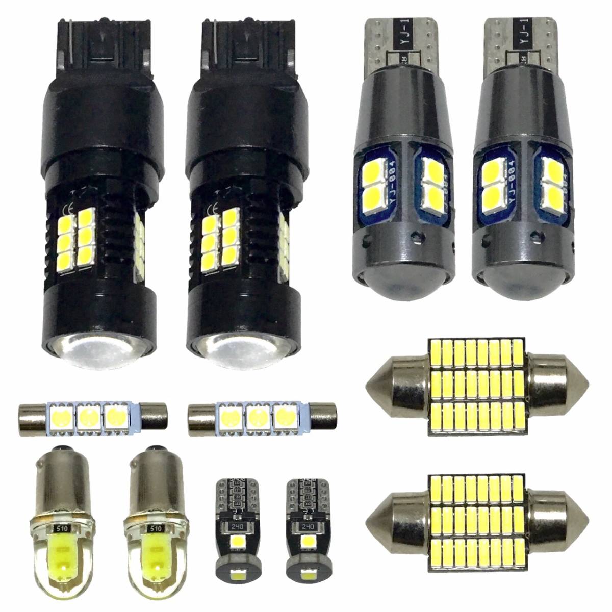 トヨタ ハイラックスサーフ 180系 185系 T10 LED バックランプ ポジション球 ナンバー灯 ルームランプ 爆光 ホワイト 12個セット 車検対応拍卖