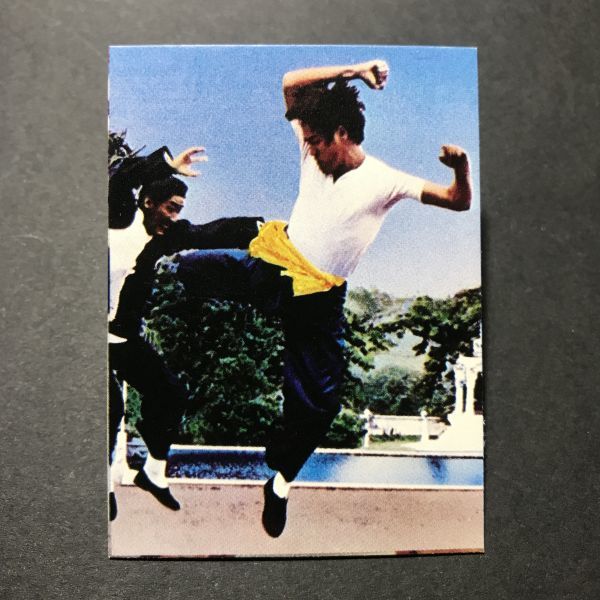 美品 ★昭和当時物! 山勝 ミニカード ブルース・リー 40番 李小龍 TOWA ブルースリー ドラゴン 駄菓子屋 昭和 レトロ 【管316】拍卖