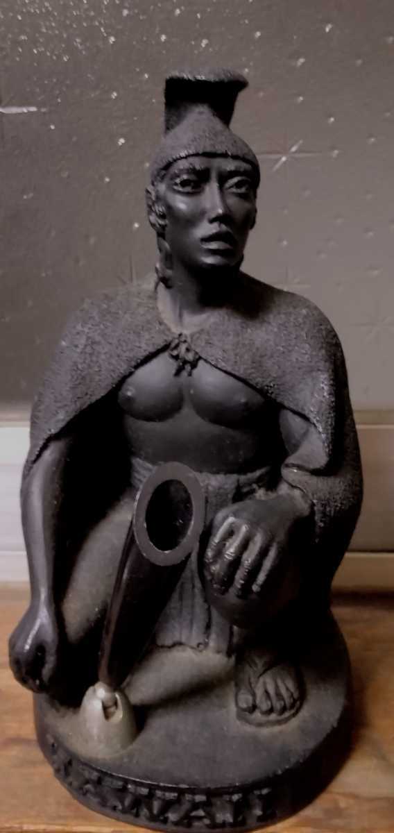 ヴィンテージ 70s ハワイ製 1975 カメハメハ 人形 ペン立て アメリカ雑貨 HAWAII USA 70s Vintage Hawaiian Doll ビンテージ 拍卖