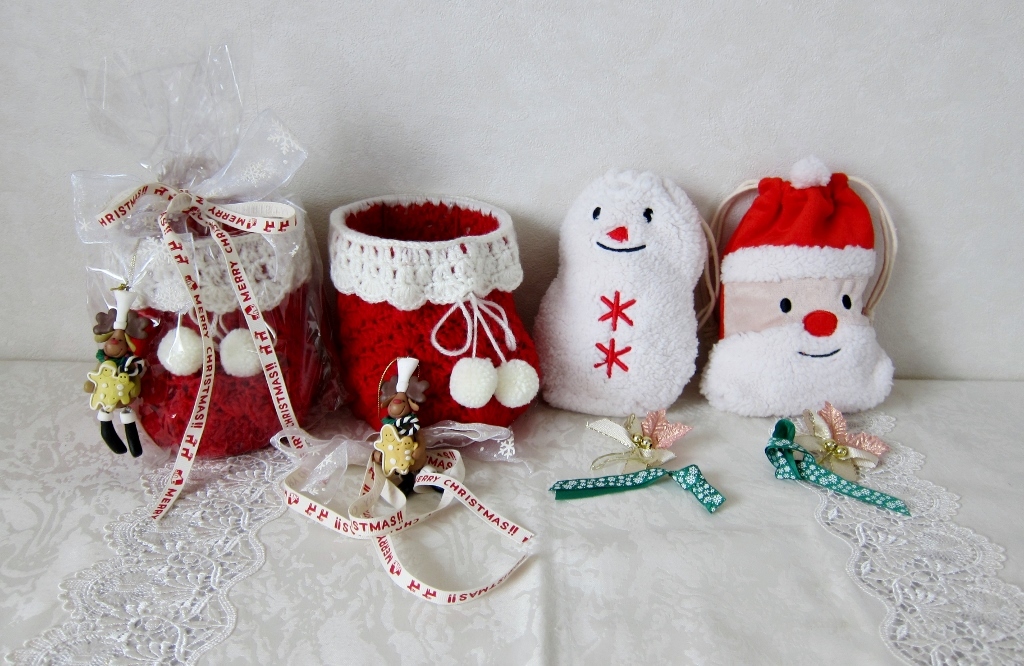 クリスマス ラッピング容器 クッキー用 一回使用 ギフト サンタクロース 長靴 ポーチ拍卖