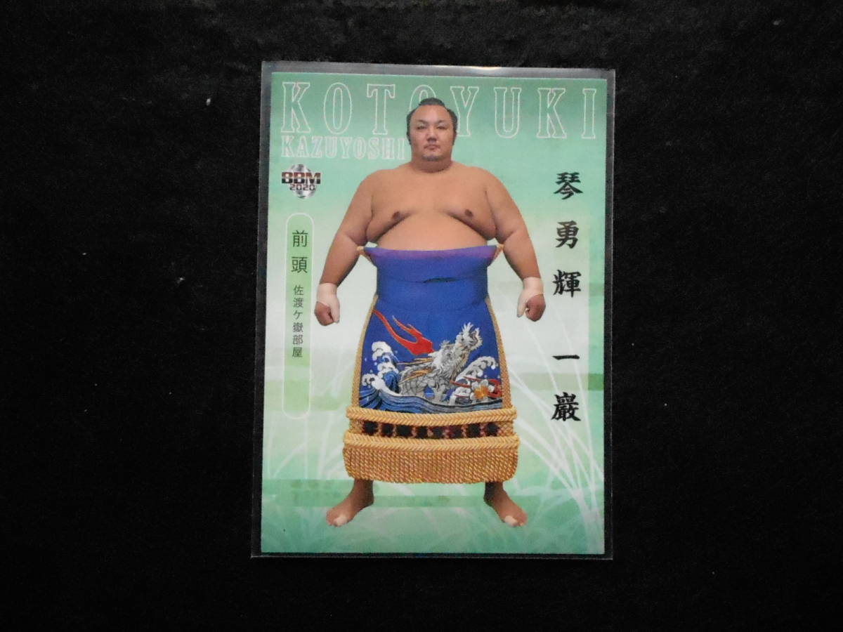 BBM2020大相撲カード新 琴勇輝拍卖