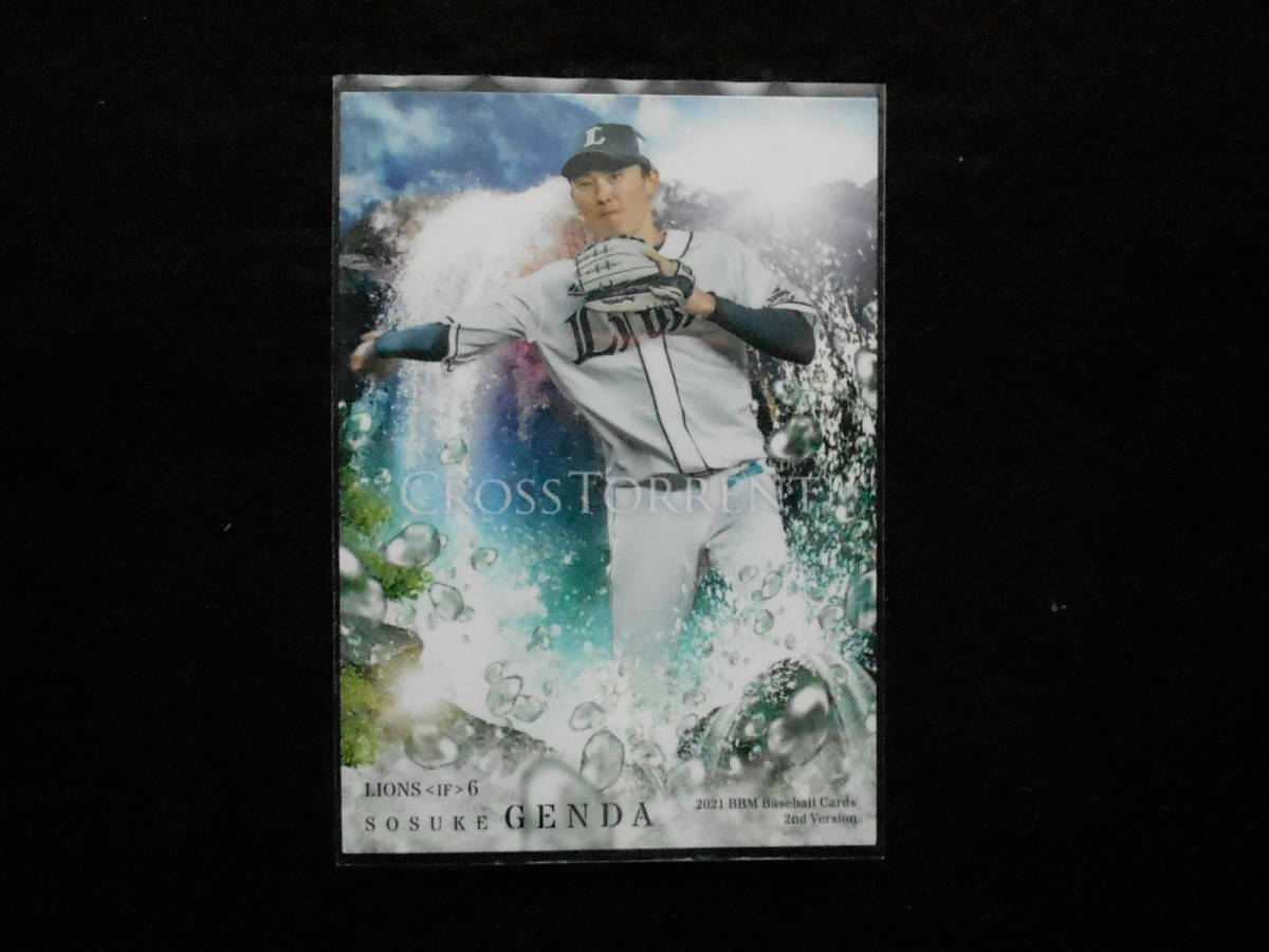 BBM2021ベースボールカード源田壮亮CROSSTORRENT西武ライオンズ拍卖