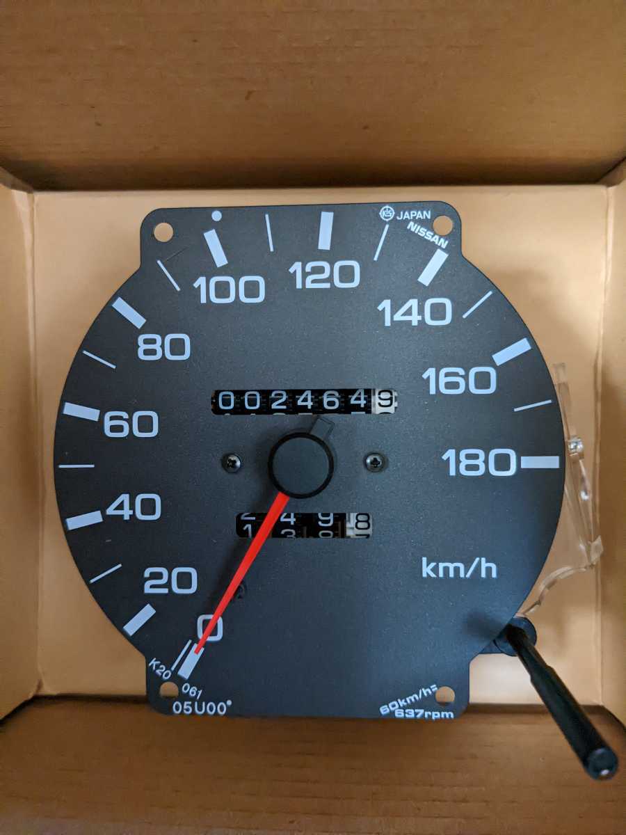 【極上 走行2,464km】 BNR32 純正 スピードメーター 24820-05U62 廃盤 絶版 スカイライン GT-R拍卖