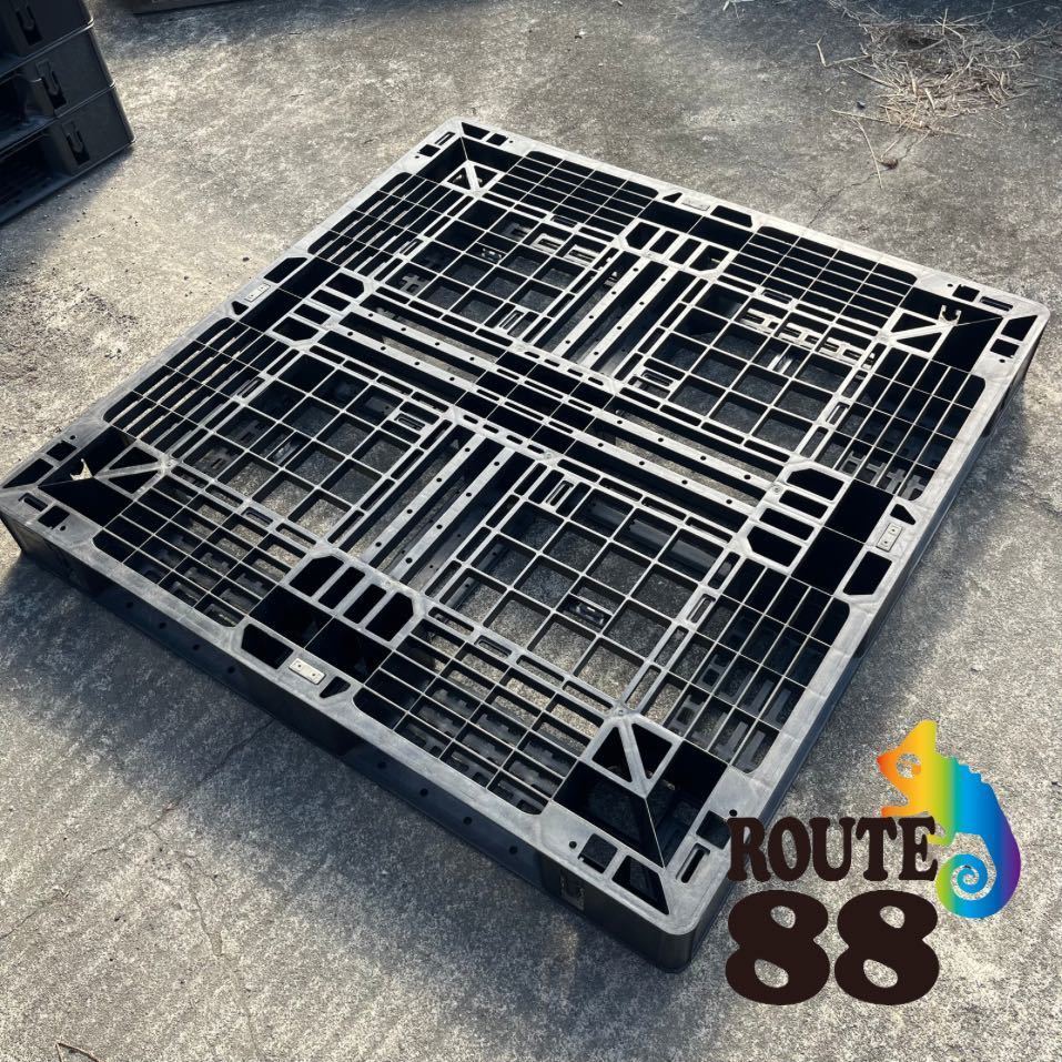 【即納可能】【引取可能】中古 樹脂パレット 1100×1100×125 5枚セット プラスチックパレット 樹脂パレ プラパレ 荷役作業 物流 出荷拍卖