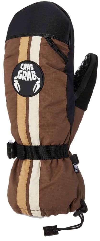 Crab Grab Cinch Mitten Brown Racer S mitt ミトン グローブ拍卖