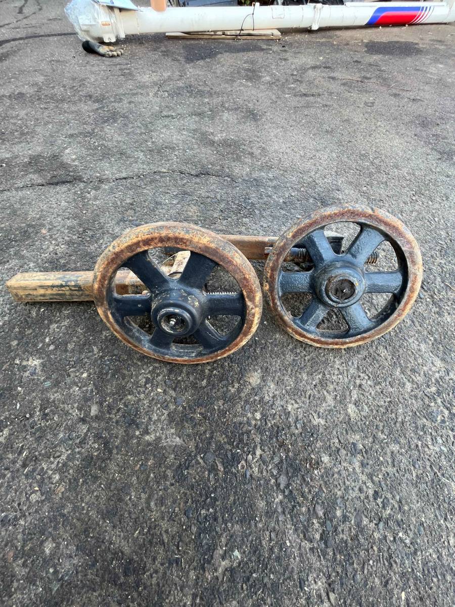 NO.50-1025 新潟 コンバイン ISEKI 遊動輪 パーツ 部品拍卖