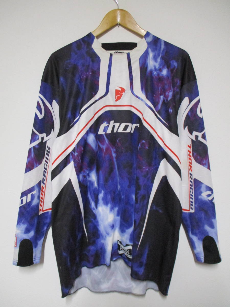 thor ソアー FLUX モトクロスシャツ ジャージ 拍卖