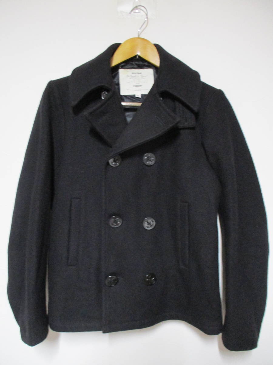 USA製 GERALD&STEWART ジェラルド&スチュアート ショート丈 Pコート Sサイズ拍卖