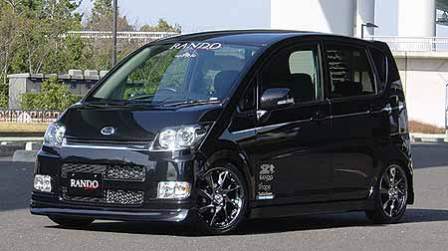 乱人 ムーヴカスタム L175系 前期 3点フルキット 未塗装 RANDO RANDO Style 乱人スタイル拍卖