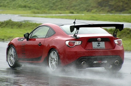 乱人 86/ハチロク GTウィング 3D CARBON 本体+翼端板=FRP RANDO Black Edition ブラックエディション拍卖