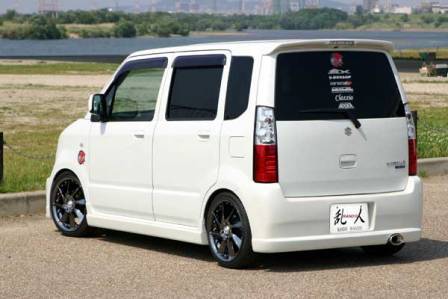 乱人 ワゴンR MH21S リアバンパー 未塗装 RANDO拍卖