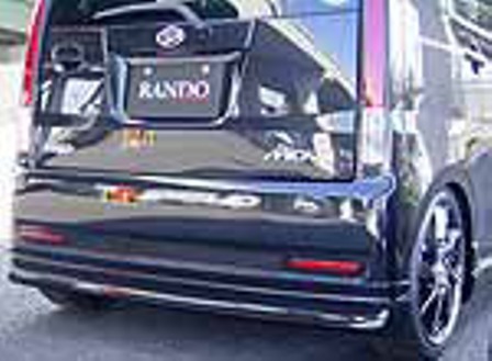 乱人 ムーヴカスタム L175系 前期 リアハーフスポイラー 未塗装 RANDO RANDO Style 乱人スタイル拍卖