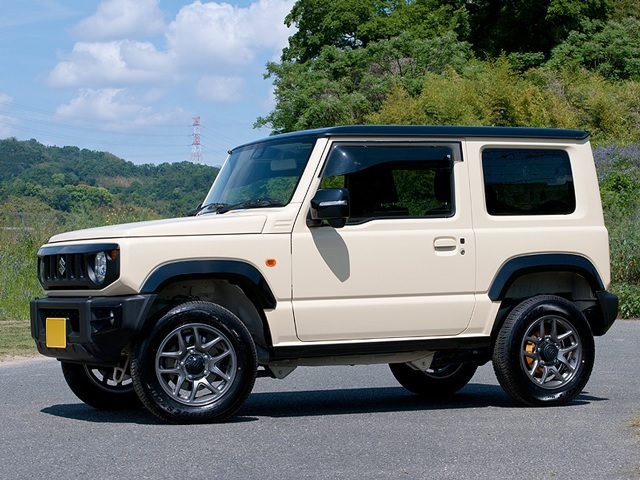 ビーナス ジムニー JB64W スタイリッシュオーバーフェンダー TYPE-2 FRP製 黒ゲルコート仕上げ 未塗装 GJA-012 VENUS G BASE ジーベース拍卖
