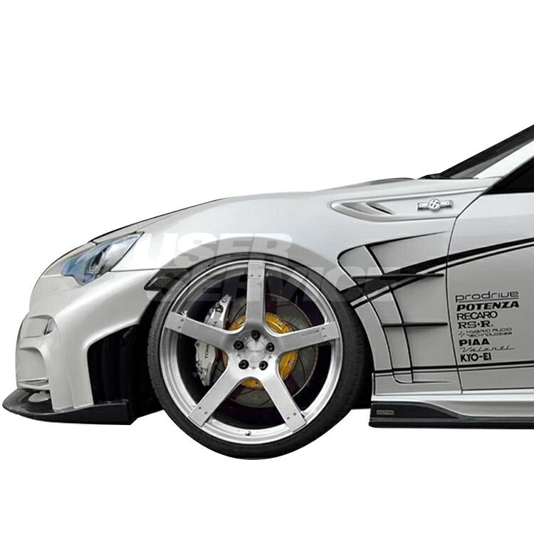 ロウェン ハチロク ZN6 後期 RRフロントフェンダー FRP 未塗装 1T009F00 ROWEN PREMIUM Edtion プレミアムエディション拍卖