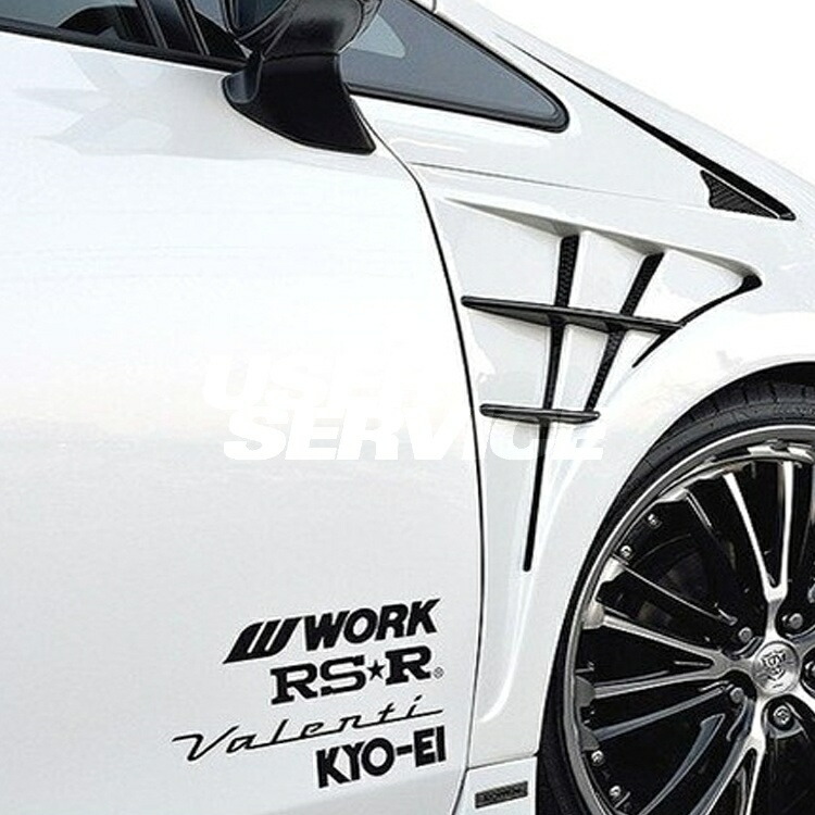 ロウェン プリウスα ZVW40 ZVW41 後期 RRフロントフェンダー RR FRP 未塗装 2T005F00 ROWEN ECO-SPO edition ECO-SPOエディション拍卖