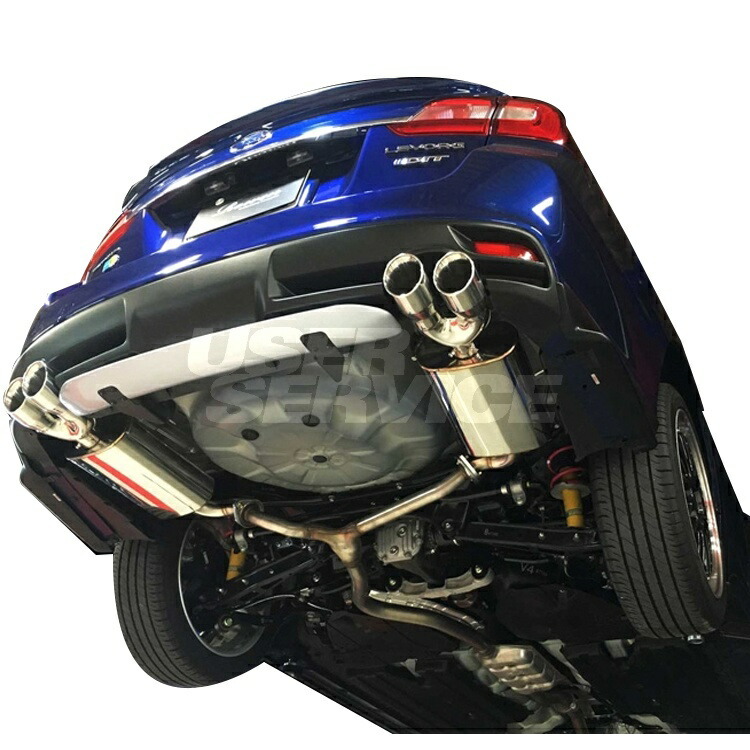 ロウェン レヴォーグ VM4 VMG 後期 PREMIUM01S HARDSYSTEM 左右4本出し 120x80ステンレステール 1.6GT用 オールステンレス 1S005Z16 ROWEN拍卖