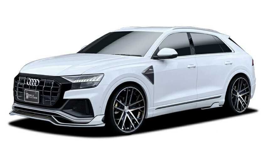 ロウェン Q8 クアトロ Sライン DBA-55TFSI STYLE KITI スタイルキット1 FRP 未塗装 1A012X00 ROWEN拍卖