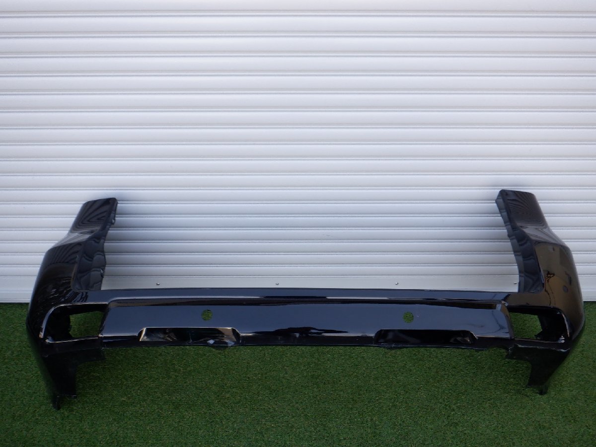 トヨタ純正 TRJ150W GDJ150W 150 ランドクルーザープラド ランクル 後期 リアバンパー 52159-6088 ブラック202 m-22-11-535拍卖