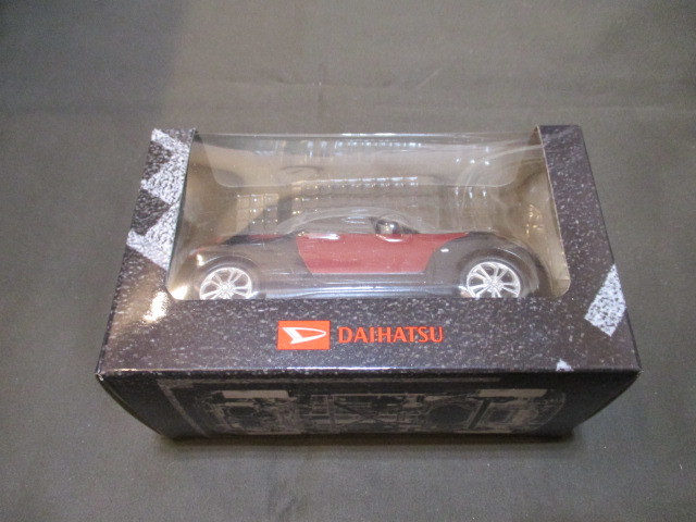 ◆ダイハツコペン プルバックカーレッド/ブラック拍卖