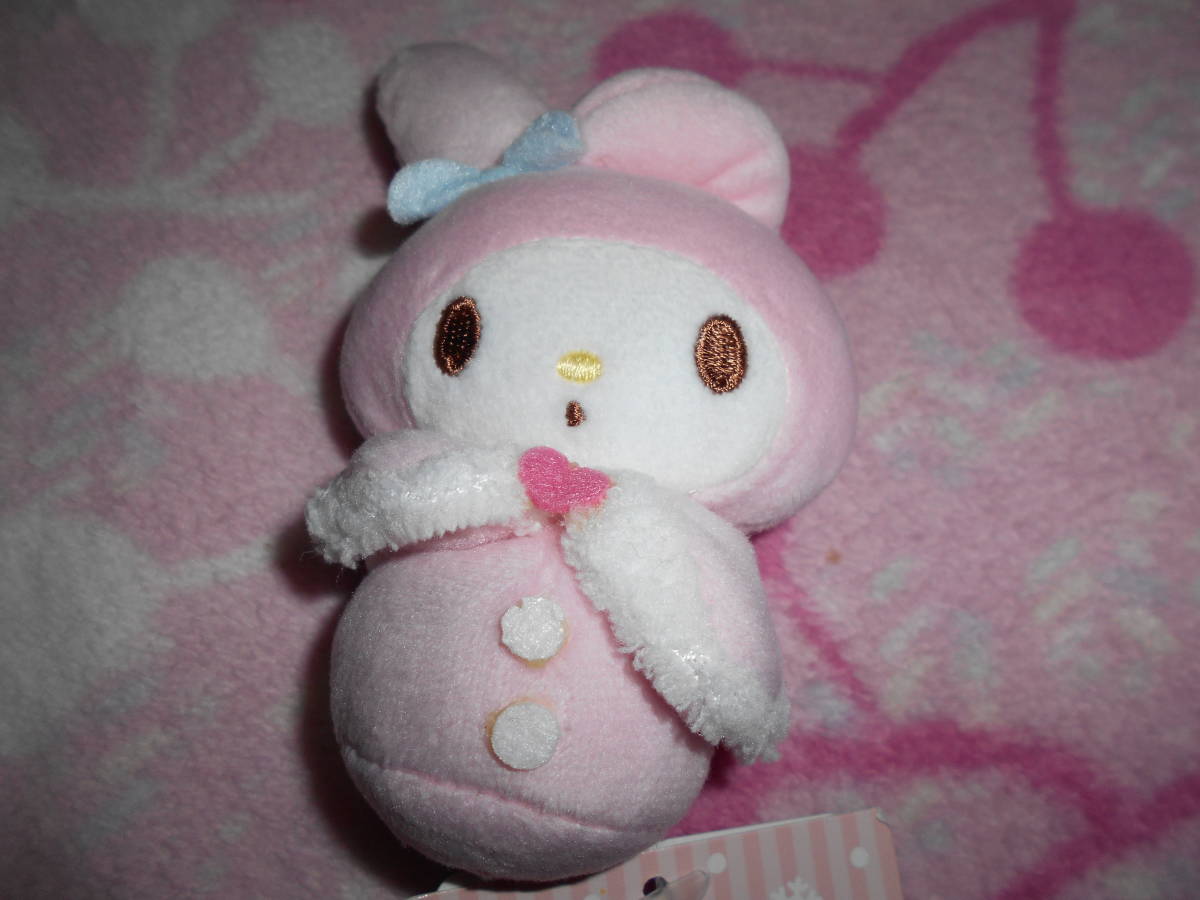 2504 サンリオ マイメロディ マイメロ ぬいぐるみ マスコット おてのりドール クリスマス 2017年拍卖