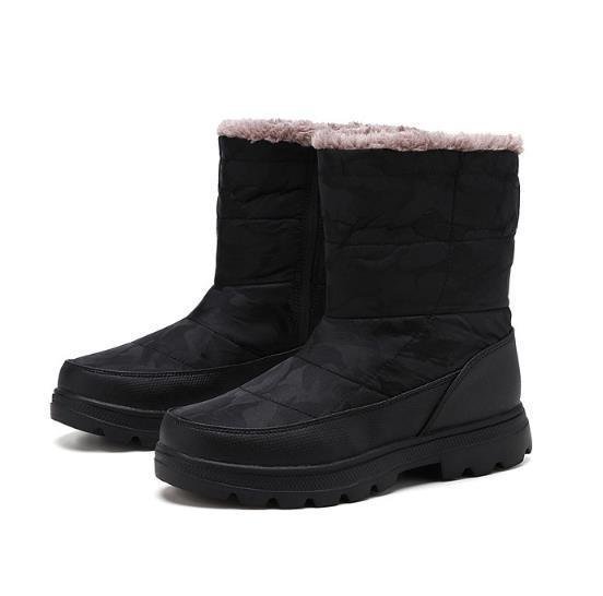 LHK2081★迷彩スノーブーツ スノーシューズ メンズ 雪靴 防寒の綿靴 防滑 保暖 ブーツ 男女兼用 23-28cm拍卖