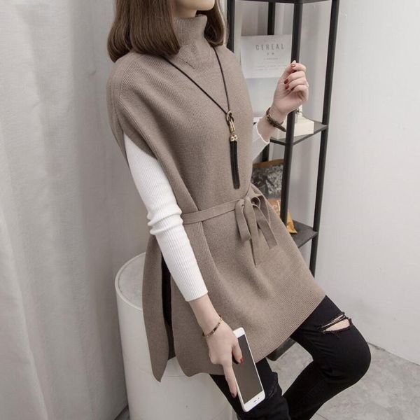 PYD2223★S-XL サイズ ♪ オシス ゆったり 暖かい ストレッチ 人 着やせ 2点セット ニットルーャレ 可愛い大セータートップズワンピース拍卖