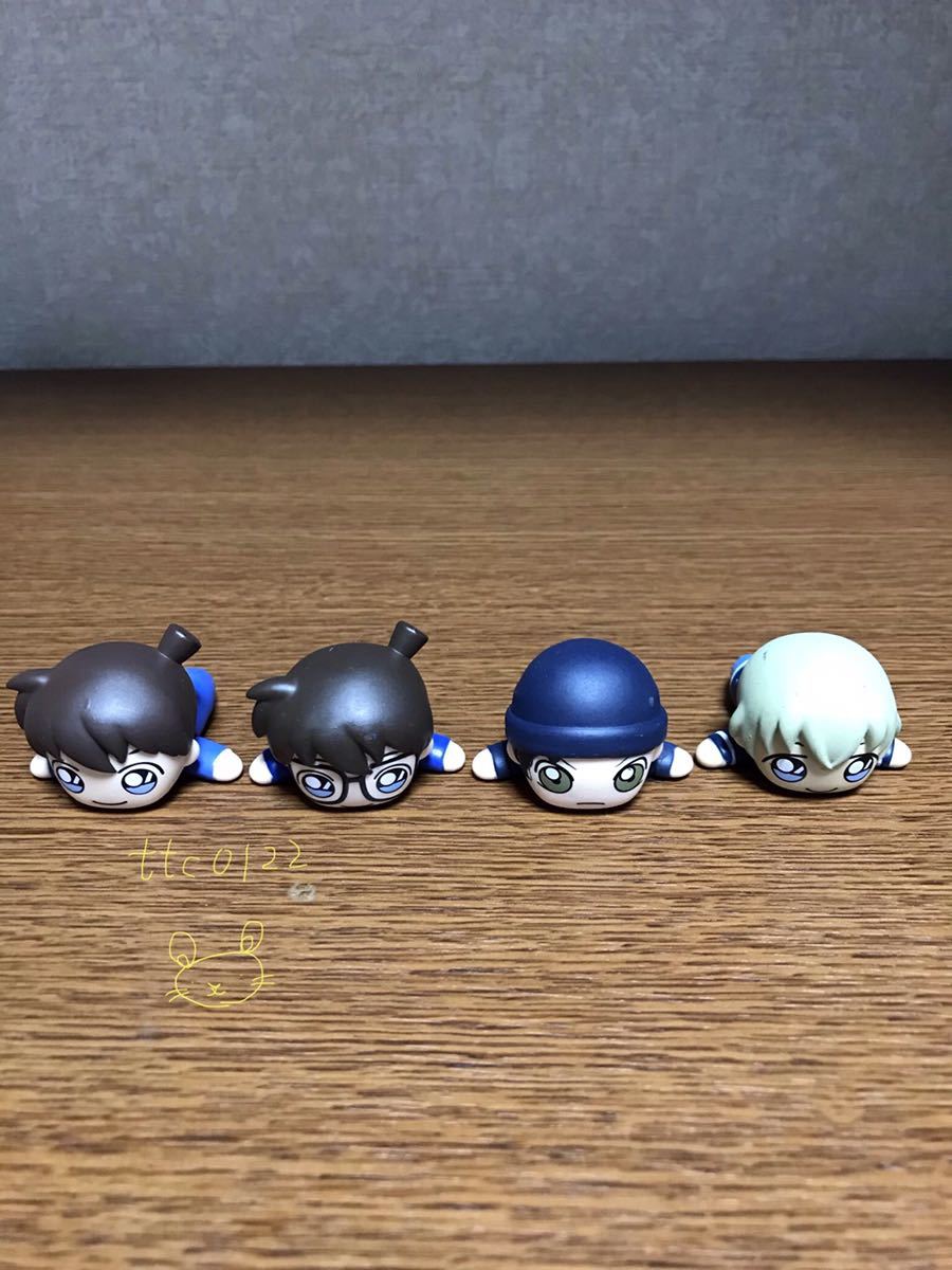 セガプライズ 名探偵コナン エクストラソフビプチフィギュア 4種セット 送料220円拍卖