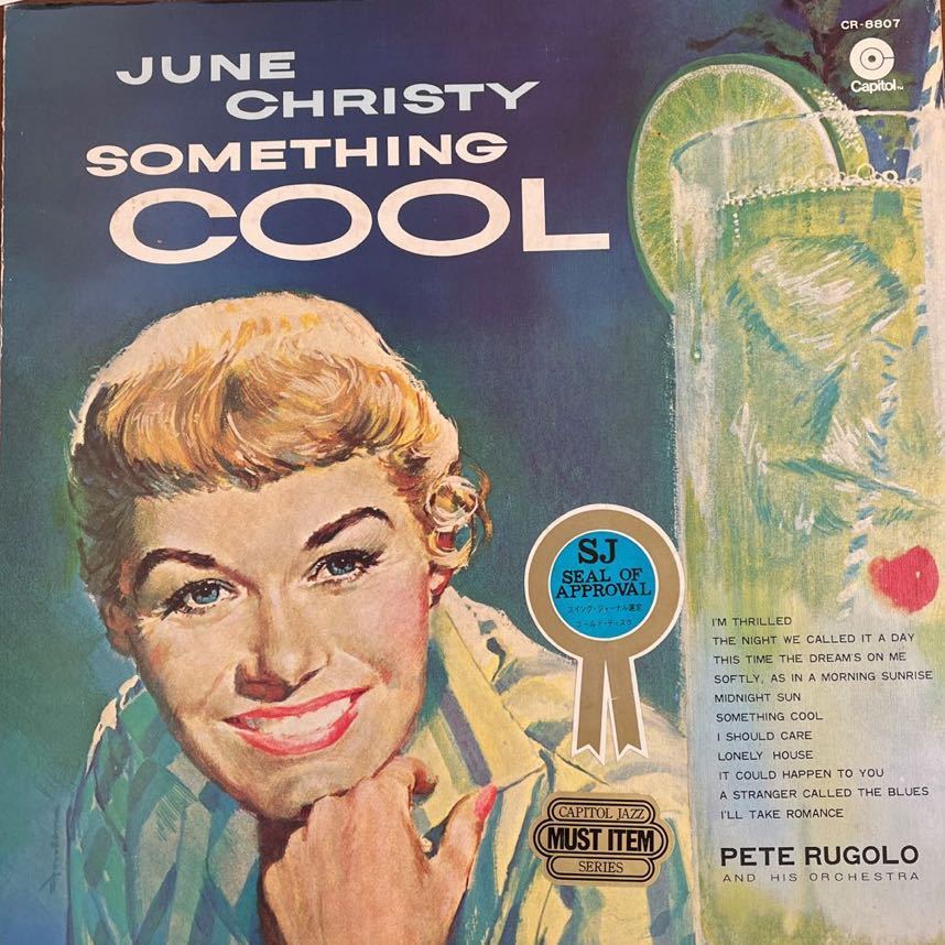 LP■JAZZ/Vocal/June Christy/Something Cool/ジューン・クリスティ/CR 8807拍卖