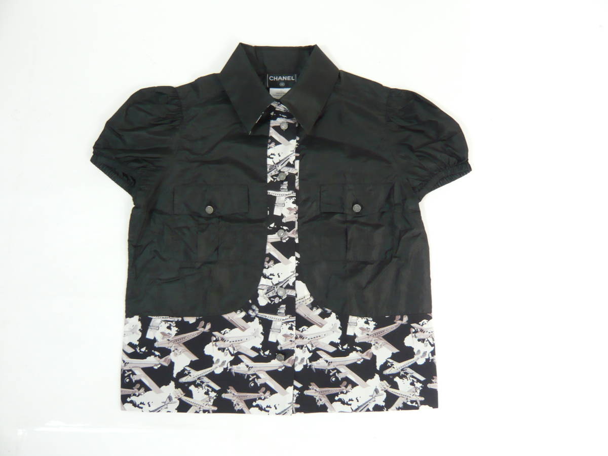 CHANEL シャネル トップス #34 COCOプレイン柄 4335拍卖