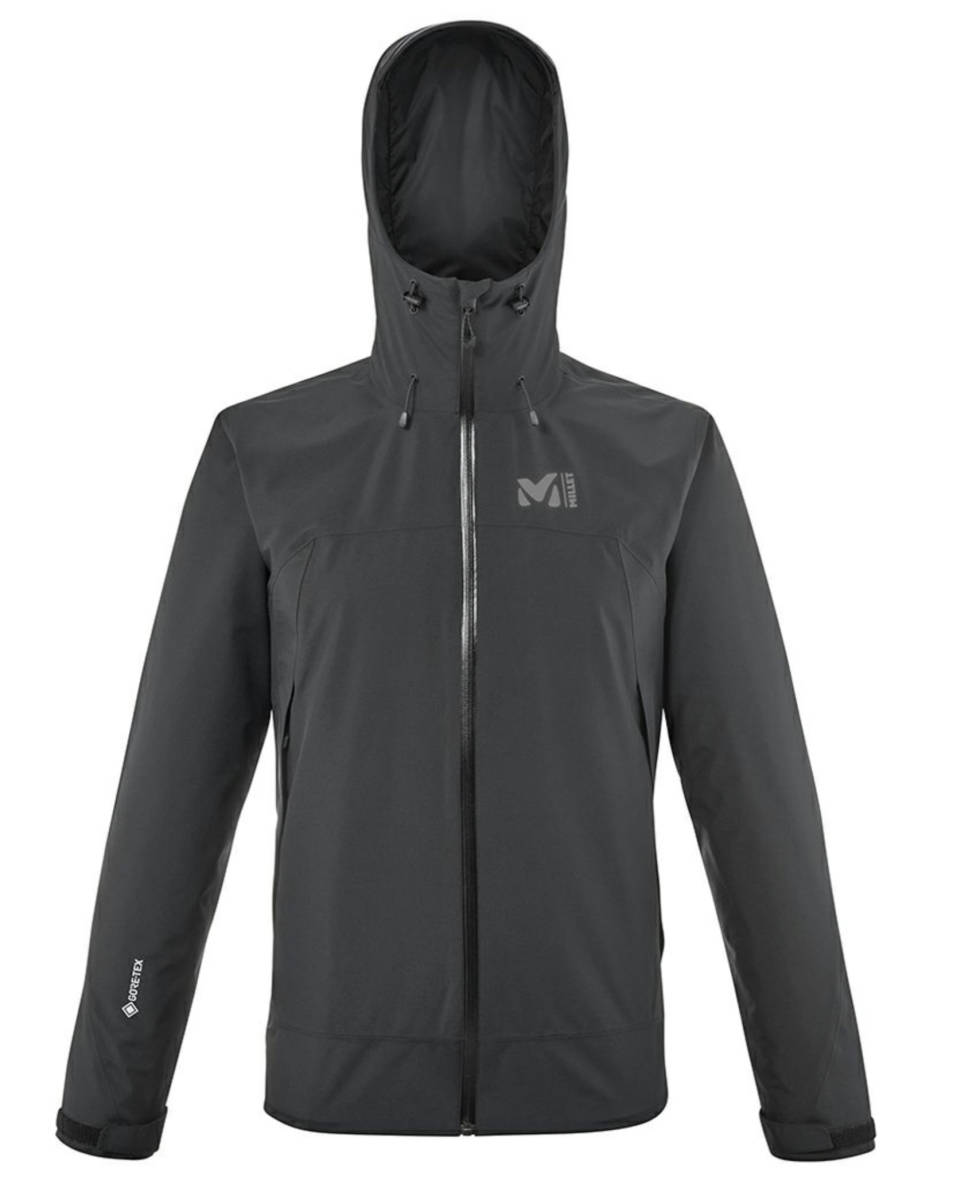 【週末はゴールドクーポン1,500円オフ】Millet ミレー グランモンテII ゴアテックス ジャケット ブラック ユーロ S 日本のM拍卖