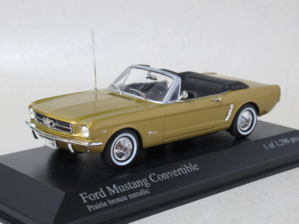 1/43 フォード マスタング コンバーチブル 1964 ゴールド拍卖