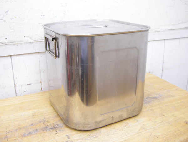 角キッチンポット・SUS304・28cm・中古品・147374拍卖