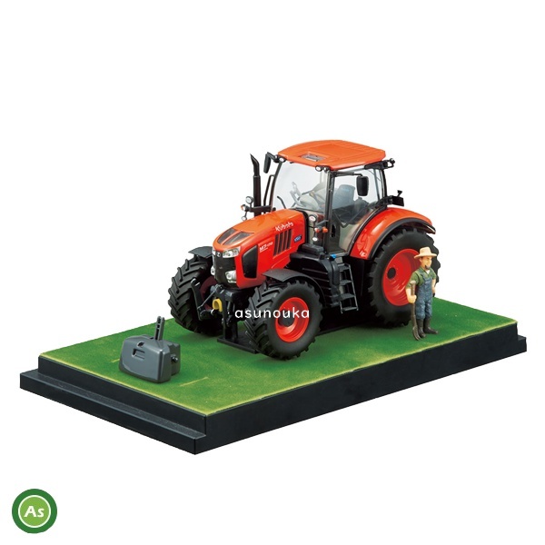 ミニチュア クボタ トラクタ M7-172 ジオラマ仕様 模型 展示用 -拍卖