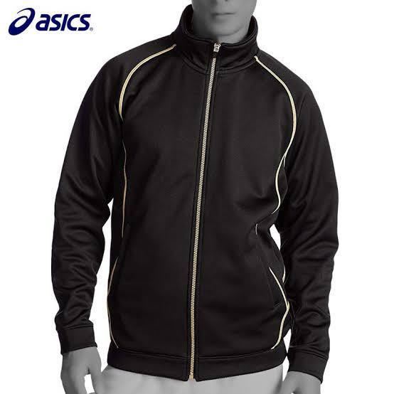 定価12100円 アシックス ゴールドステージ フィールドジャケット ジャージ Mサイズ BAW102 ボンディングフリース拍卖