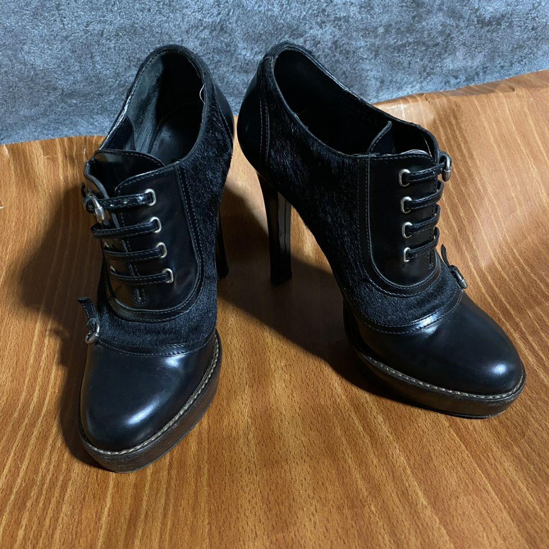 GUCCI グッチ ハイヒール ショートブーツ 靴 36C拍卖