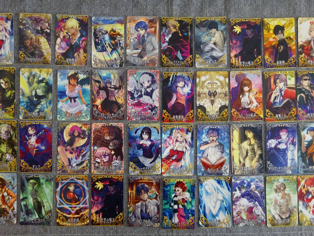 Fate/Grand Order FGOアーケードカード 概念礼装 まとめ売り40枚 5拍卖
