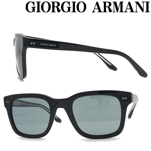 GIORGIO ARMANI サングラス ブランド ジョルジオアルマーニ ブラック ARM-GA-8138-5001-56拍卖