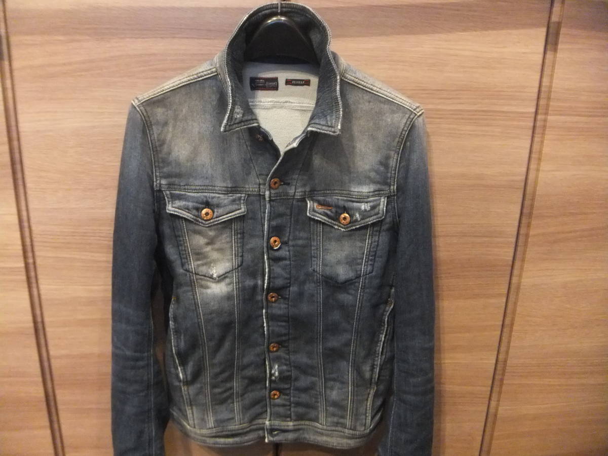 ★ DIESEL(ディーゼル) joggジージャン ジョグジージャン ELSHAR ジョグジーンズ joggジーンズ スウェットデニム インディゴ S ★拍卖